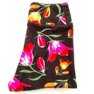 Tulips LuLaRoe kids SM leggings